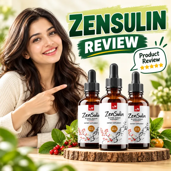 ZenSulin single bottle liquid dropper supplement